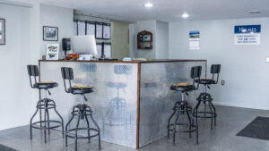 The Garner-Raleigh interior lobby - 2023